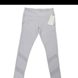 Mondetta Leggings Womens Medium White Skinny Breathable Yoga Gym Workout